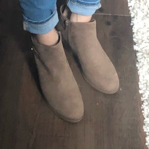 Brown Old Navy booties